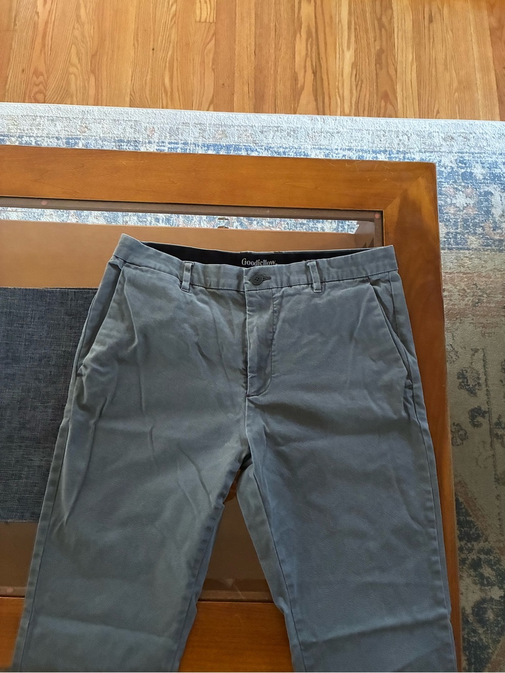 Goodfellow & Co Men’s Slate Gray Chino Pants 34x32